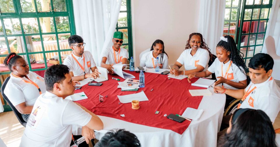 Fellows During a Group Discussion.