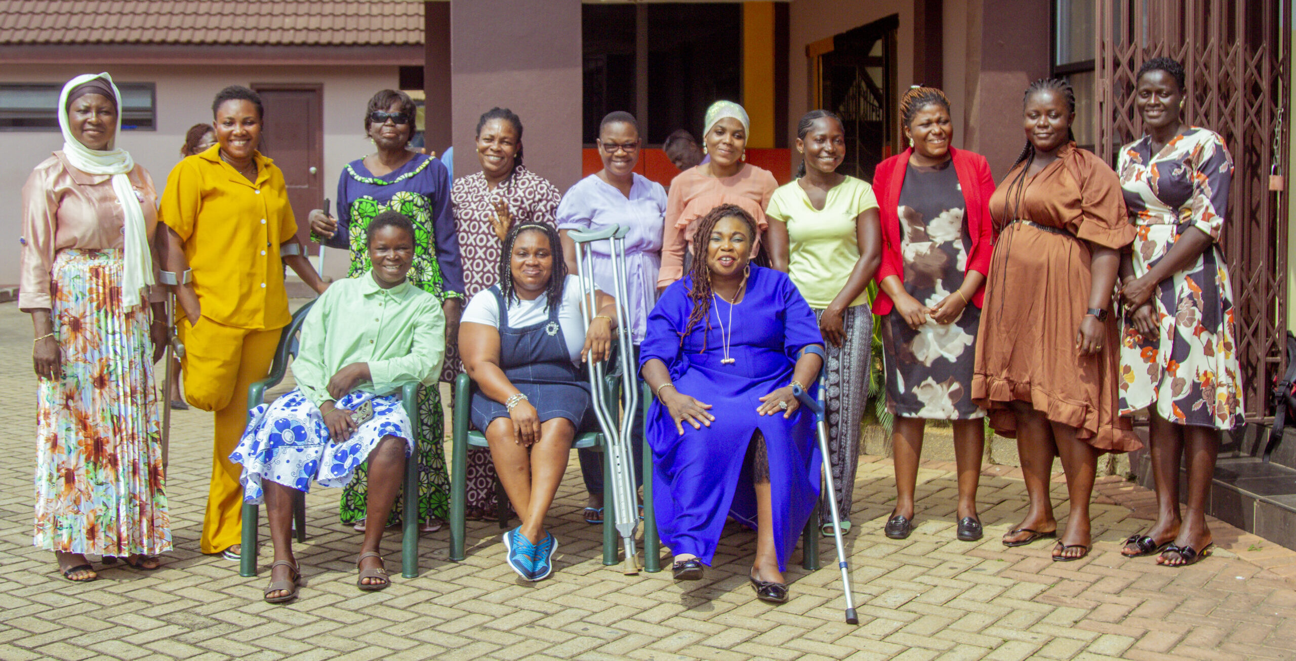 A group photo of Ghana grantees.